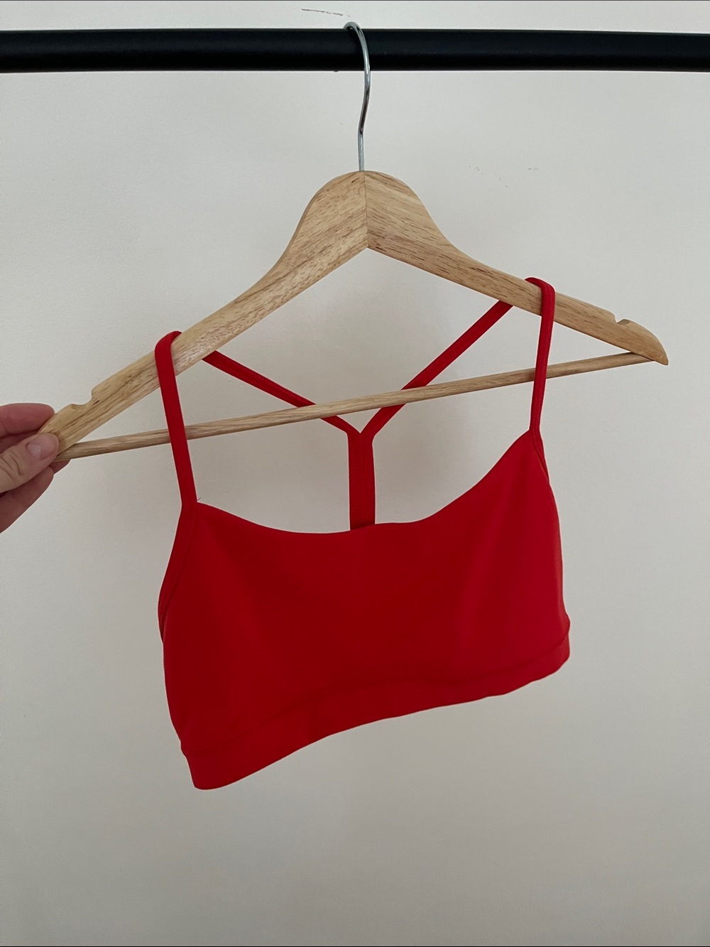 CRZ yoga red bra